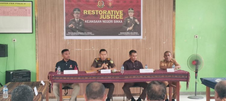 Restorative Justice: Damai di Meja Mediasi, Anak dan Ibu di Sikka Berdamai