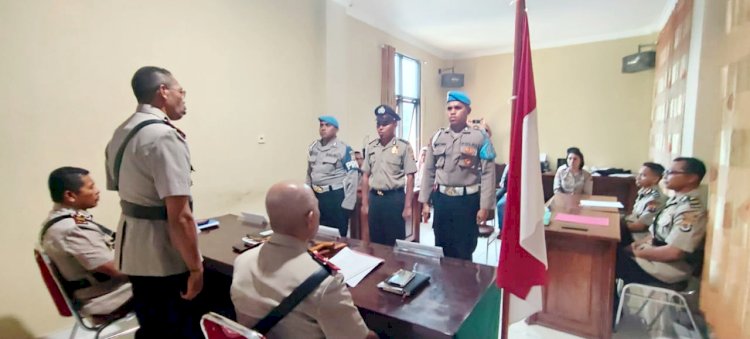 Sidang Kode Etik Polri di Polres Manggarai, Aipda Hendrikus Hanus Terbukti Melanggar