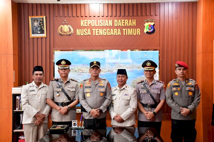 Kapolda NTT Pimpin Pelantikan Plt. Kapolres Ngada dan Sertijab KASPKT serta KASETUM Polda NTT