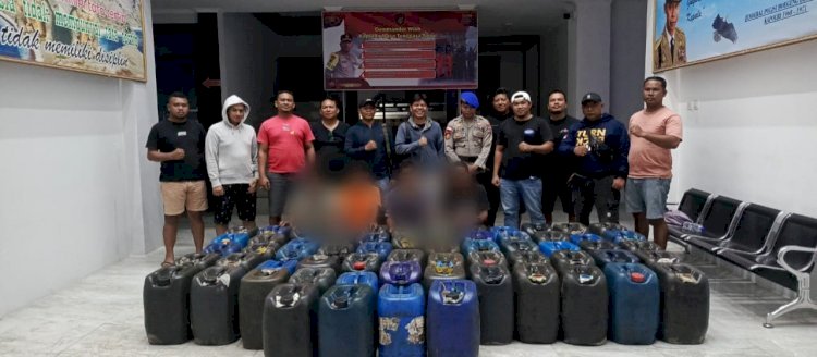 Polisi Tangkap Pelaku Penyelundupan 2,2 Ton Solar Subsidi di Labuan Bajo