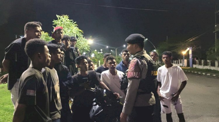 Polres Sikka Intensifkan Patroli Malam untuk Tangkal Premanisme dan Gangguan Kamtibmas