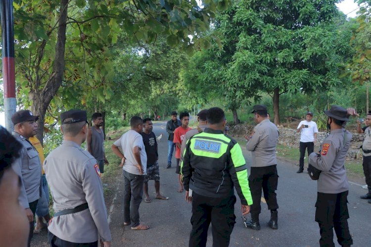 Respons Cepat Kepolisian: Polres Alor Amankan Lima Terduga Pelaku dalam Konflik Pemuda Antar Desa