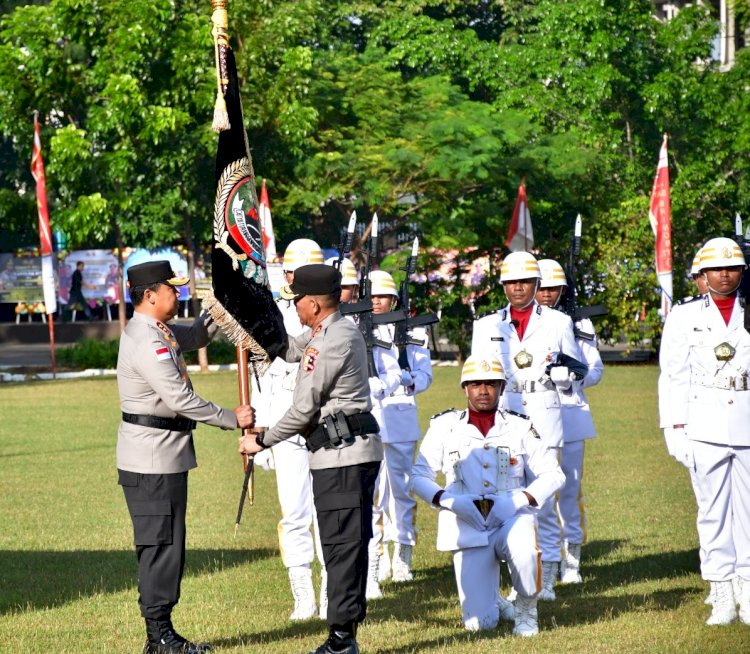 Kapolda NTT Resmi Berganti, Irjen Pol Rudi Darmoko Gantikan Irjen Pol Daniel Silitongga