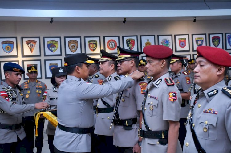 Kapolda NTT Pimpin Sertijab Pejabat Utama dan Kapolres: Dorong Regenerasi dan Pelayanan Berkualitas