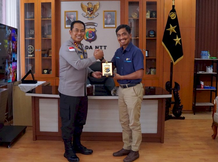Perkuat Sinergi, Kapolda NTT Terima Kunjungan GM PLN
