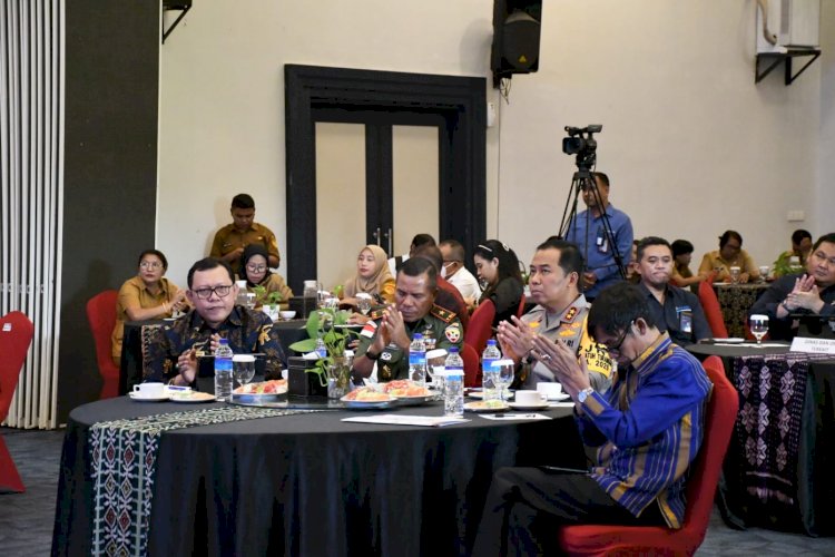 Kapolda NTT Hadiri High Level Meeting TPID Bahas Strategi Pengendalian Inflasi Daerah