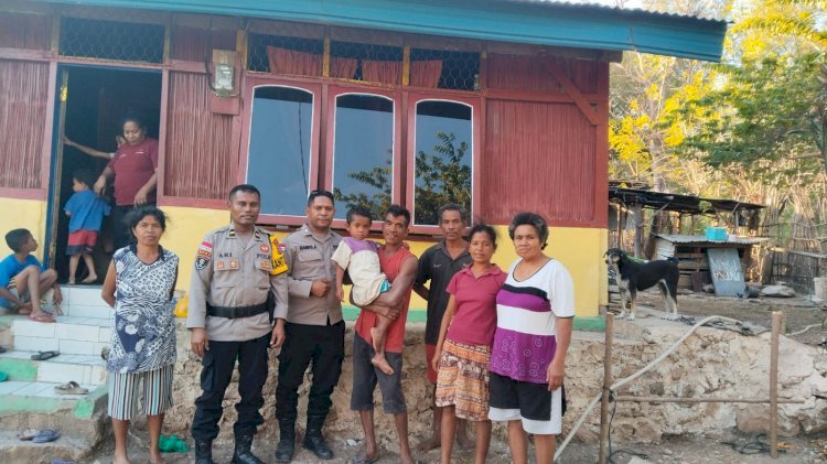 Gerak Cepat Polres Kupang Kembalikan Anak Hilang ke Pelukan Keluarga