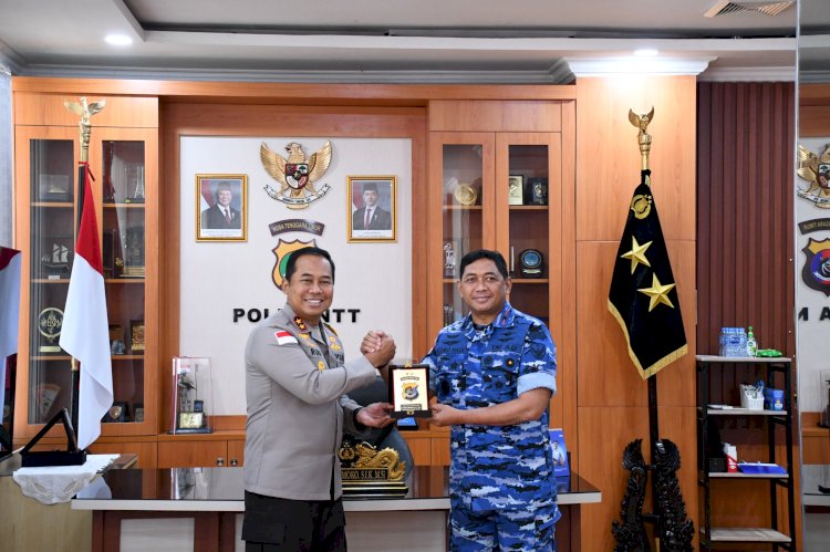 Perkuat Sinergi TNI-Polri, Kapolda NTT Terima Kunjungan Silaturahmi Danlanud El Tari Kupang