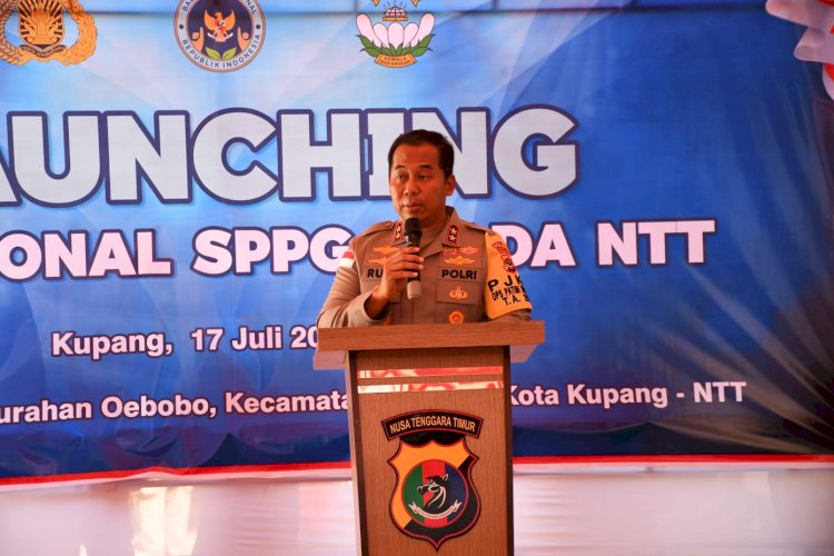 SPPG Polda NTT Resmi Diluncurkan, Kapolda NTT: Polri Hadir Menjaga Masa Depan Anak Bangsa