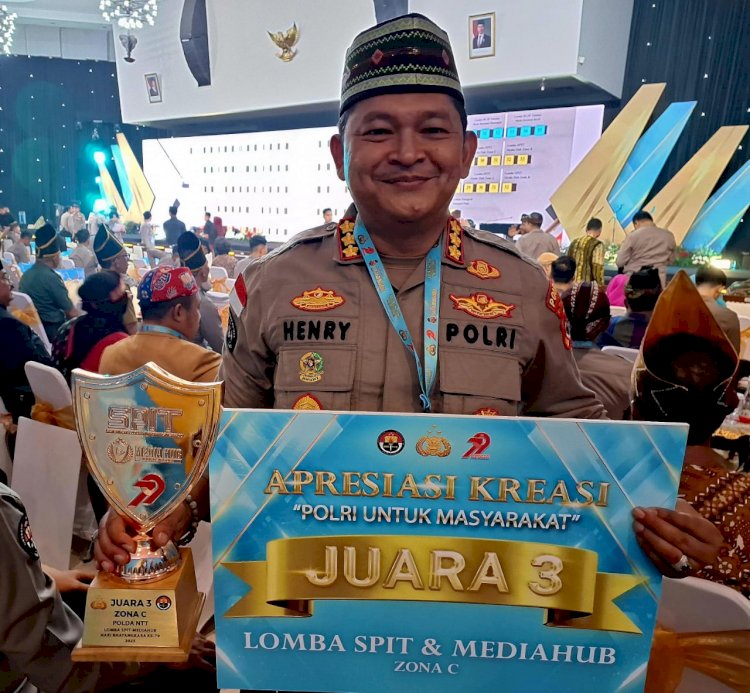 Polda NTT Raih Juara III Zona C Lomba SPIT dan Media Hub, Komitmen Komunikasi Publik Humanis Berbuah Prestasi