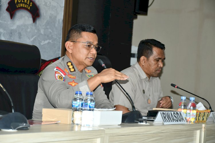 Polda NTT Gelar Rapat Koordinasi Bahas Dukungan Terhadap SPPG dan Pencegahan Masalah Gizi di Daerah