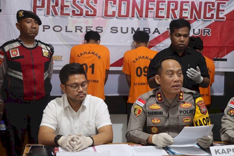 Satresnarkoba Polres Sumba Timur Gagalkan Penyelundupan Sabu dari Lombok Timur