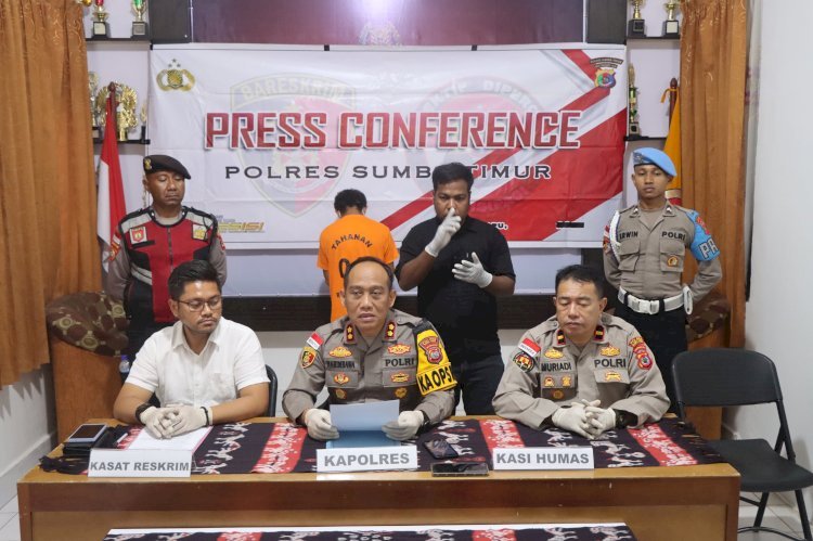 Polres Sumba Timur Tegas Tindak Pelaku Kekerasan Seksual Terhadap Anak