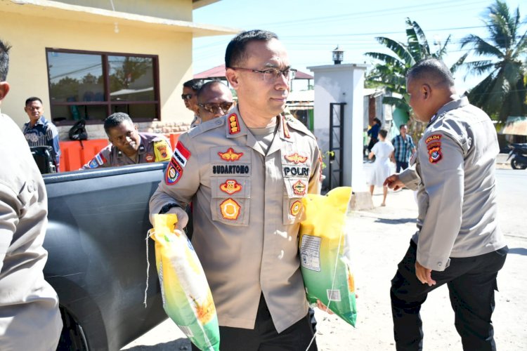 Gerakan Pangan Murah Polri di NTT: Ketika Senyum Warga Jadi Energi Polri untuk Terus Berbuat