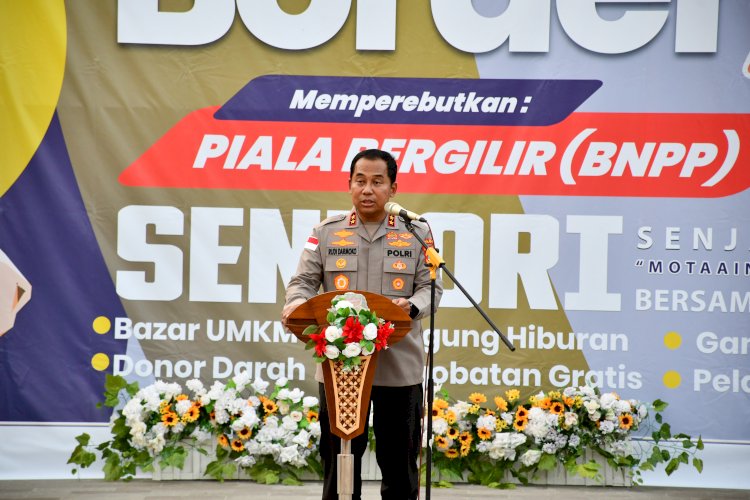 Polda NTT Gelar Motaa’in Border Safety Riding, Semarakkan Sinergi Tapal Batas
