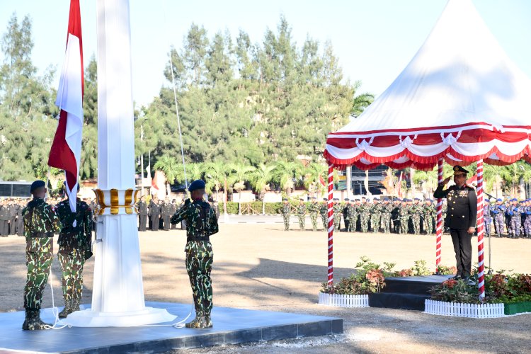 Polda NTT Gelar Upacara HUT ke-80 RI, Wujudkan Semangat Kebangsaan dan Pengabdian