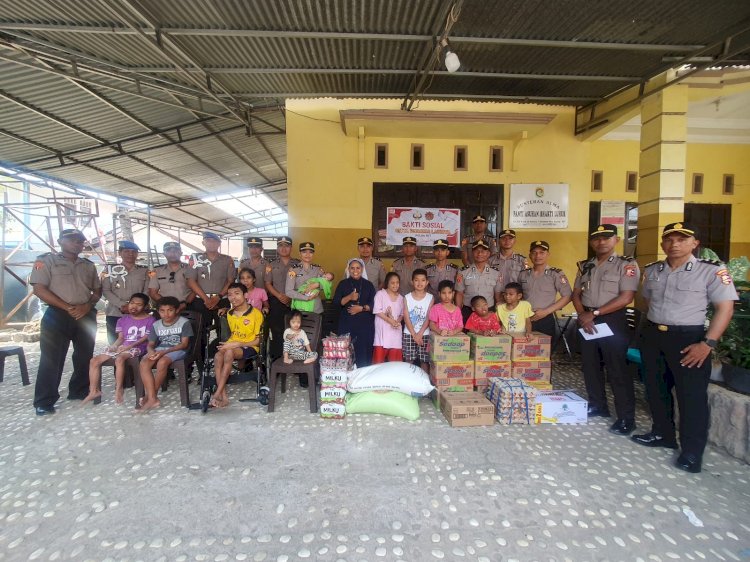 “Berbagi dengan Hati, Siswa SIP 54.2 CDL Polda NTT Hadir di Panti Asuhan Bhakti Luhur”