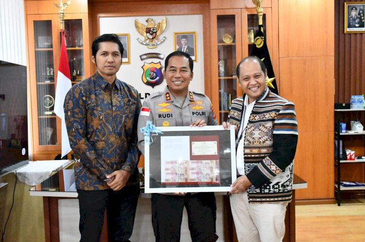 Kapolda NTT Terima Silaturahmi Pejabat Baru dan Lama Bank Indonesia Perwakilan NTT