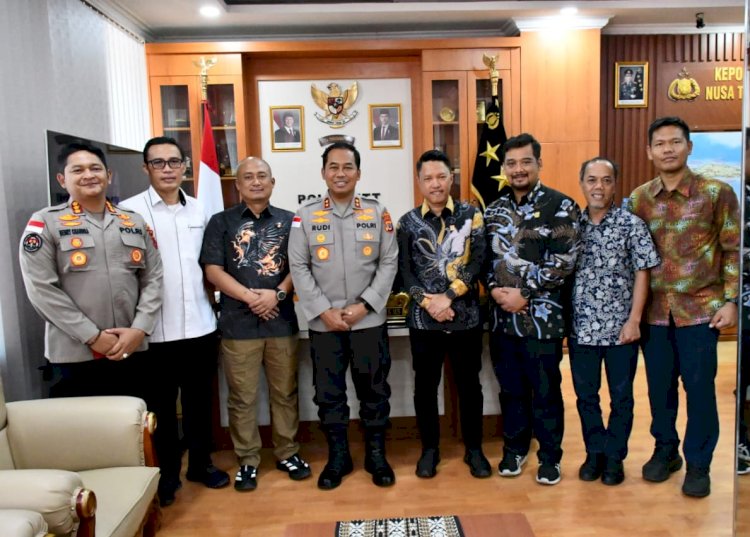 Kapolda NTT Terima Kunjungan Silaturahmi GM PT PLN UIP Nusra