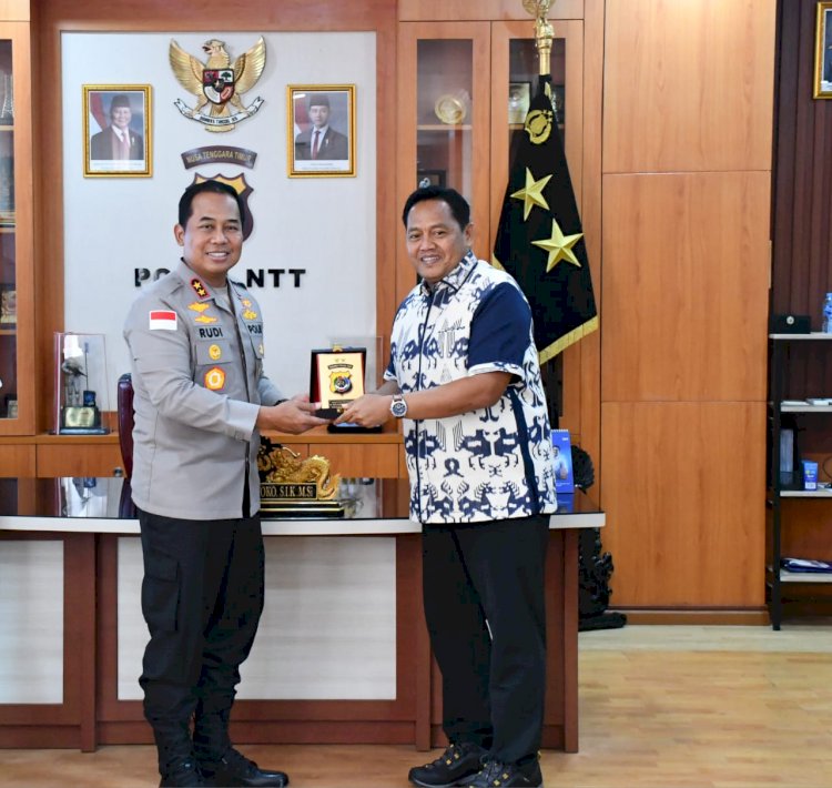 Kapolda NTT Sambut Kepala BPK RI NTT, Sepakat Awasi Anggaran Demi Kesejahteraan Masyarakat