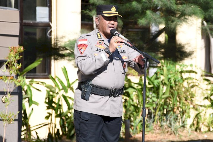 Polda NTT Gelar Apel Siaga Antisipasi Perkembangan Situasi Kamtibmas