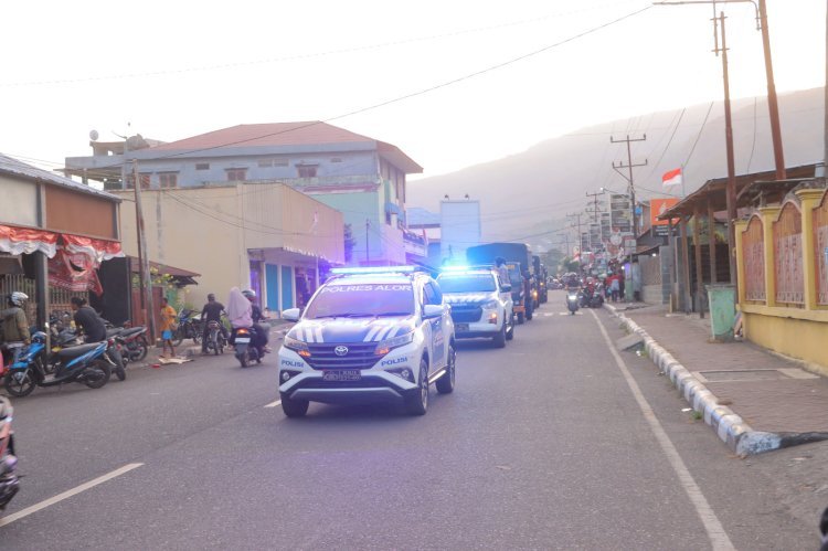 TNI-Polri di Alor Gelar Patroli Skala Besar, Pastikan Situasi Aman dan Kondusif