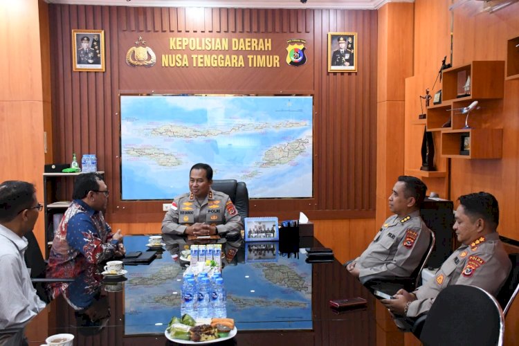 Kapolda NTT Terima Kunjungan Kakanwil Ditjen Perbendaharaan, Bahas Sinergi Keuangan dan Stabilitas Daerah