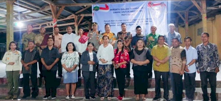 Doa Bersama Lintas Agama di Malaka Sebagai Wujud Persatuan dan Perdamaian untuk Negeri, Kapolda NTT Beri Apresiasi