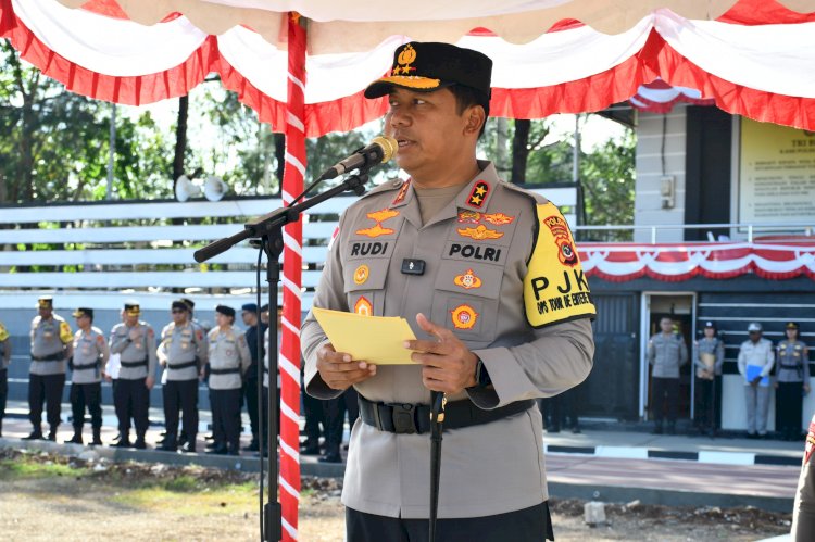 Kapolda NTT Pimpin Ribuan Pasukan Amankan Tour de Entete: Wujudkan Event Internasional Penuh Semangat, Aman, dan Cinta Olahraga!