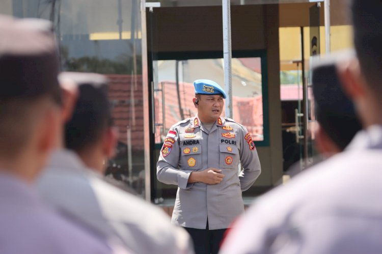 Kabidpropam Polda NTT Gelar Asistensi di Polres Manggarai, Dorong Profesionalisme Anggota