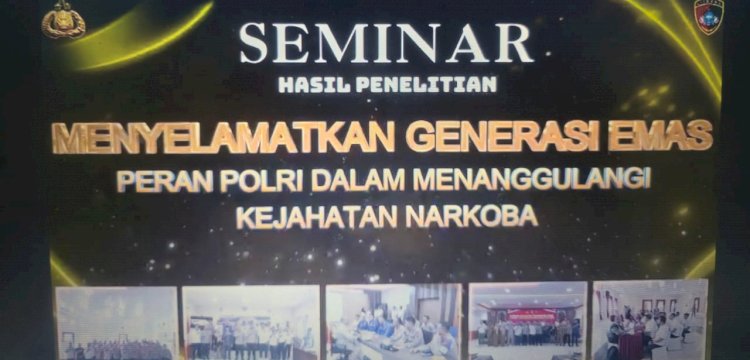Polda NTT Ikuti Seminar : Bersama Polri, Selamatkan Generasi Emas dari Ancaman Narkoba