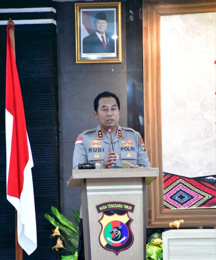Polda NTT Gelar Latkatpuan Terkait Penerapan Manajemen Risiko, Kapolda Tekankan Pentingnya Sadar Risiko Tugas