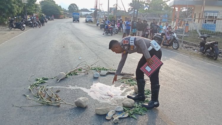 Polres Belu Ungkap Kasus Tabrak Lari di Depan Bandara A.A Bere Tallo, Satu Pengendara Meninggal Dunia