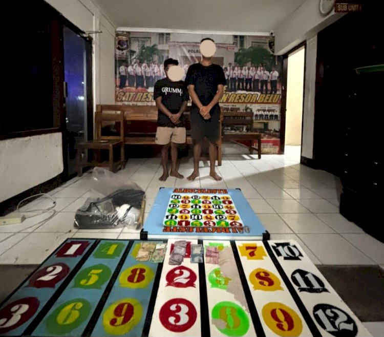 Polres Belu Berhasil Bongkar Perjudian Bola Guling di Saroja, Atambua