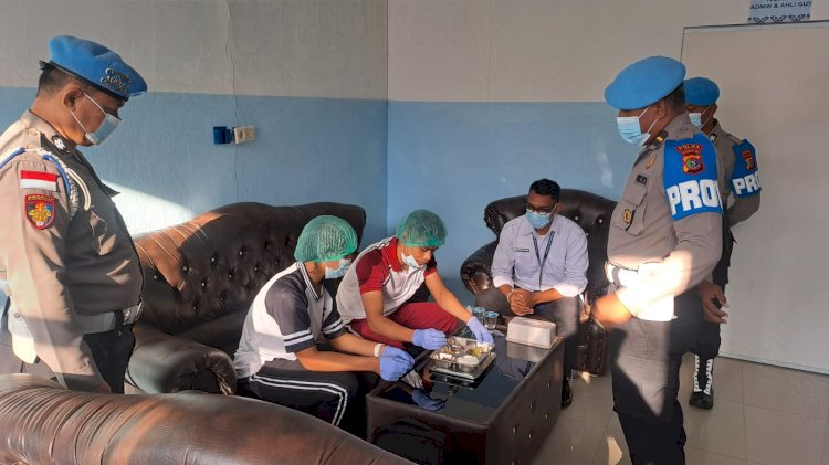 Dukung Pemenuhan Gizi Masyarakat, Polda NTT Intensifkan Pengawasan Layanan SPPG di SPN Kupang