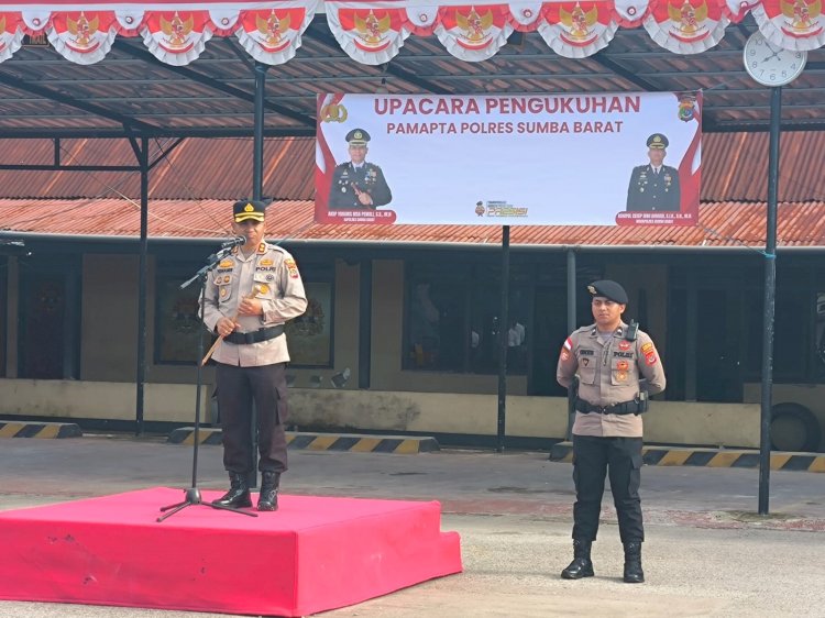Pamapta Siap Jaga Kamtibmas Sumba Barat 24 Jam: Polres Sumba Barat Resmi Luncurkan Satuan Pamapta untuk Tingkatkan Pelayanan Publik
