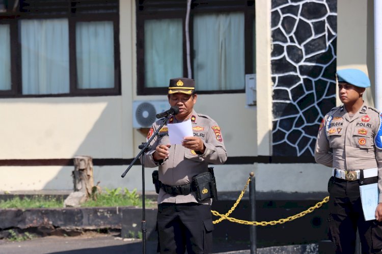 PAMAPTA Resmi Diluncurkan, Polres Flores Timur Mantapkan Langkah Menuju Pelayanan Publik Prima