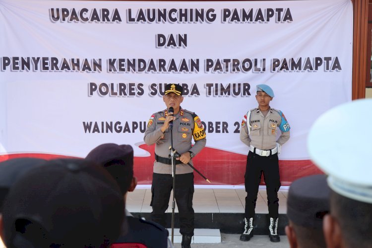 Kapolres Sumba Timur Resmikan Launching PAMAPTA, Perkuat Layanan Kepolisian Terpadu di Masyarakat