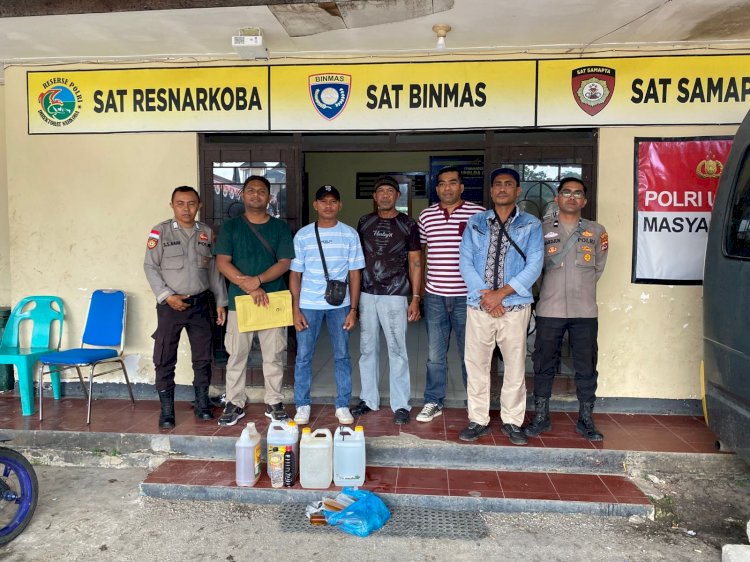 Polres Sumba Barat Gelar Operasi Miras, Narkoba, Judi, dan Premanisme untuk Jaga Kamtibmas