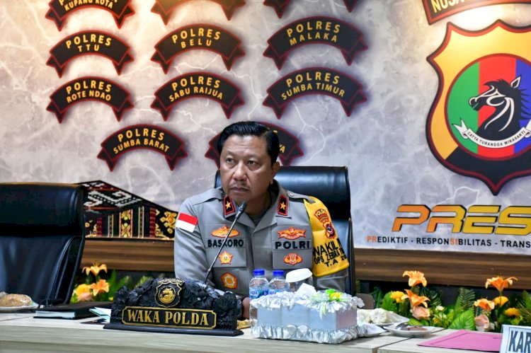 Polda NTT Gelar Anev Kamtibmas dan Program Prioritas Polri, Wakapolda Tekankan Penguatan Kinerja Jajaran