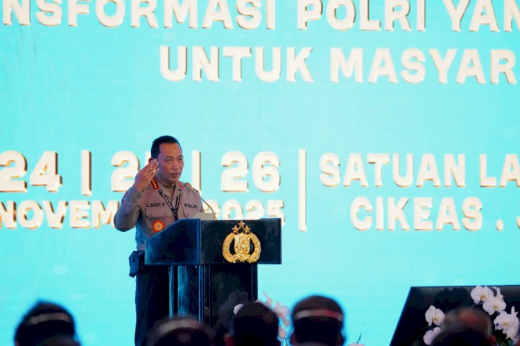 Gelar Apel Kasatwil, Kapolri: Semangat Polri Tingkatkan Pelayanan untuk Masyarakat