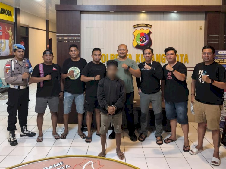 Polresta Kupang Kota Berhasil Bekuk Pelaku Pembunuhan Ayah Kandung Akibat Miras Kurang dari 24 Jam