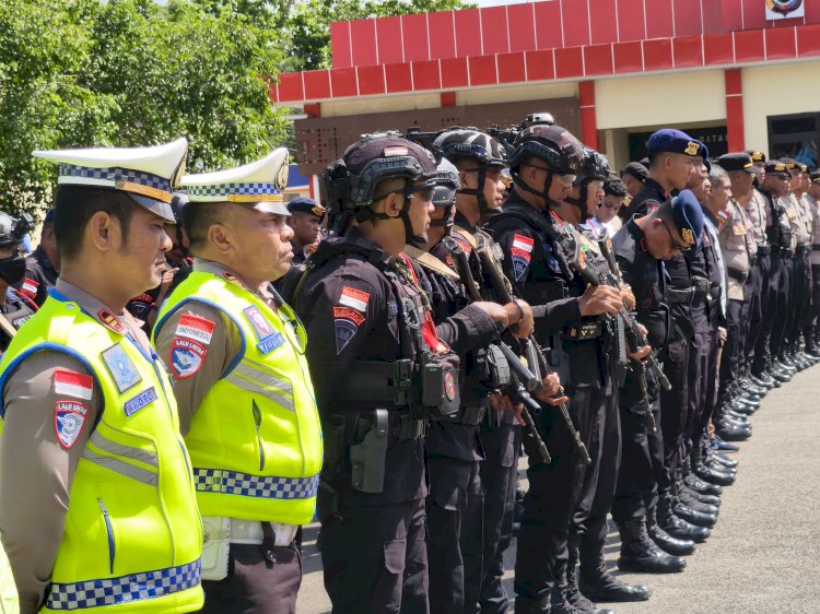 Pelayanan Operasi Lilin Turangga 2025 Hari Pertama, Gangguan Kamtibmas di NTT Turun 22,5 Persen