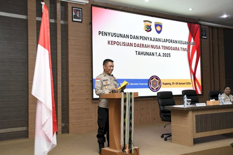 Polda NTT Gelar Penyusunan dan Penyajian Laporan Keuangan Tahunan T.A. 2025 Unaudited