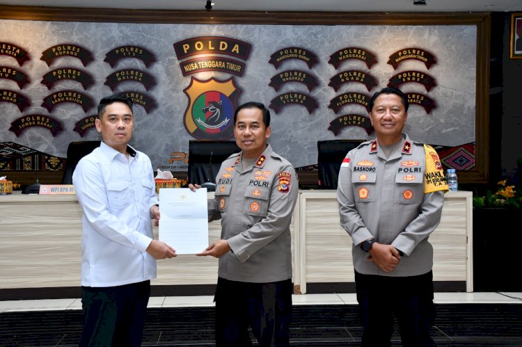 Kapolda NTT Sambut Tim BPK RI, Tegaskan Komitmen Transparansi Pengelolaan Keuangan Polri