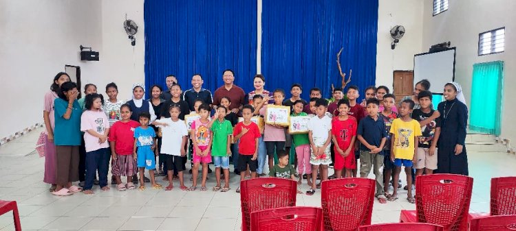 Wakapolda NTT dan Bhayangkari Tebar Kasih di Panti Asuhan Santo Aloysius, Bawa Bantuan dan Semangat untuk Anak-Anak