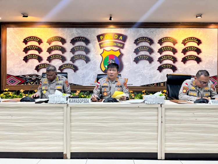 Polda NTT Gelar Latpraops Ketupat Turangga 2026, Siapkan Pengamanan Idul Fitri