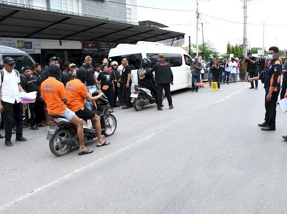 Polda NTT Gelar Rekonstruksi Kasus Dugaan Pembunuhan Berencana di Oebufu