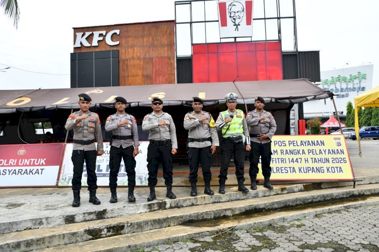 Ops Ketupat Turangga 2026 Polda NTT: Pos Pam, Pos Yan dan Pos Terpadu Siap Melayani Masyarakat