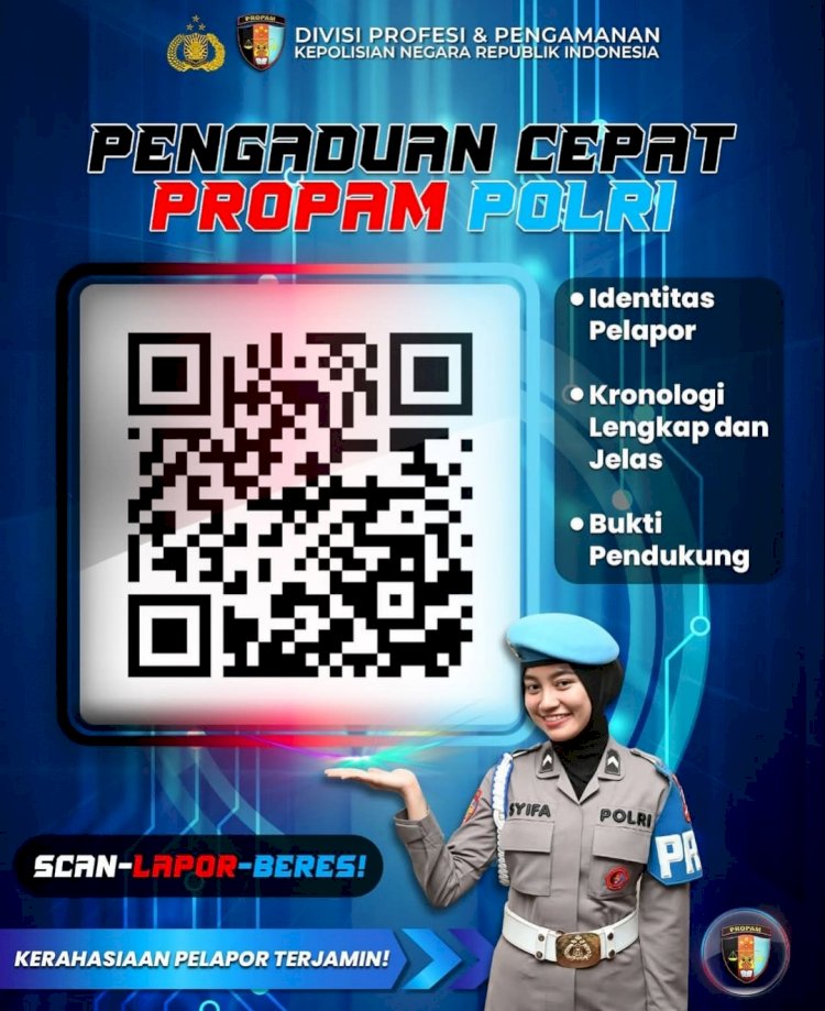 Tak Perlu Takut Melapor! Propam Polda NTT Hadirkan Layanan Aduan Digital Berbasis QR Code